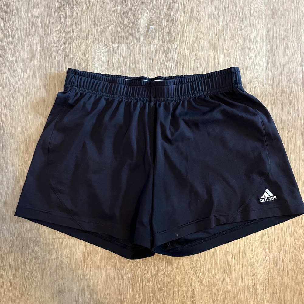 Adidas Black Athletic Shorts